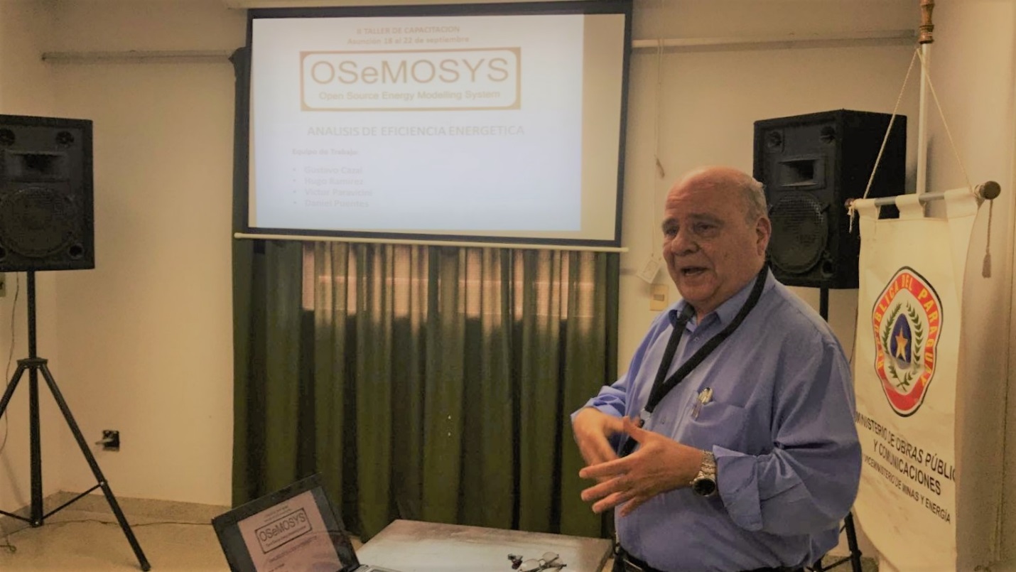 Second energy systems analysis training conducted in Paraguay