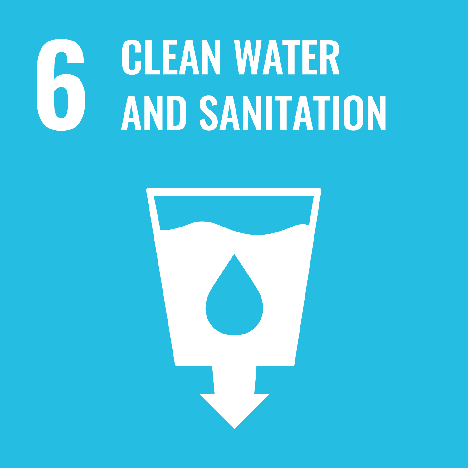 Official SDG 6 icon